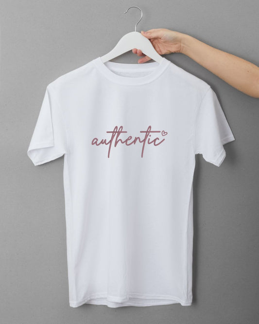 Authentic - Embroidered Tee